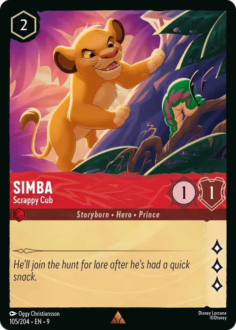 Simba — Scrappy Cub