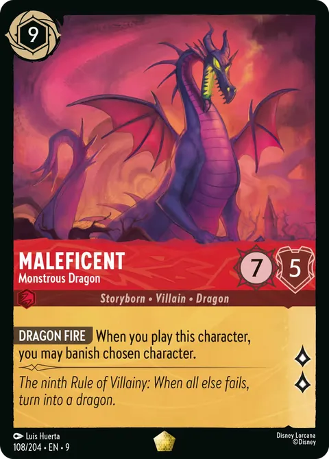 Maleficent — Monstrous Dragon