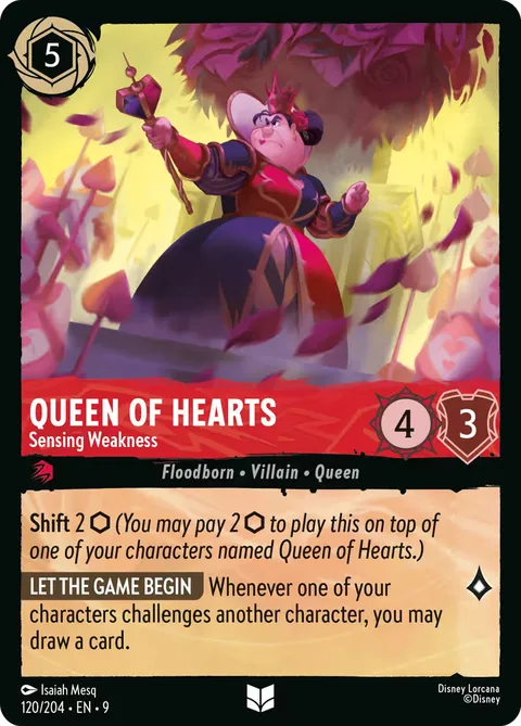 Queen of Hearts — Sensing Weakness