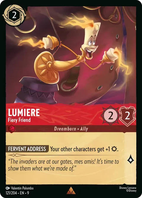 Lumiere — Fiery Friend