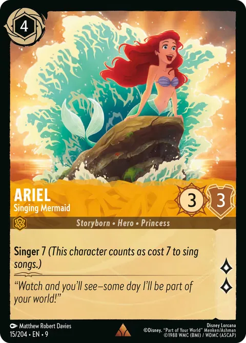 Ariel — Singing Mermaid