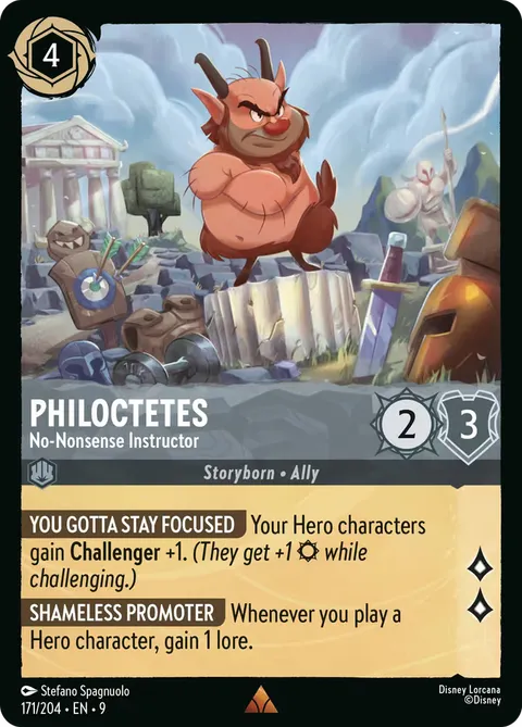 Philoctetes — No-Nonsense Instructor