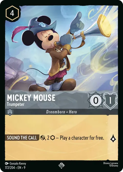Mickey Mouse — Trumpeter