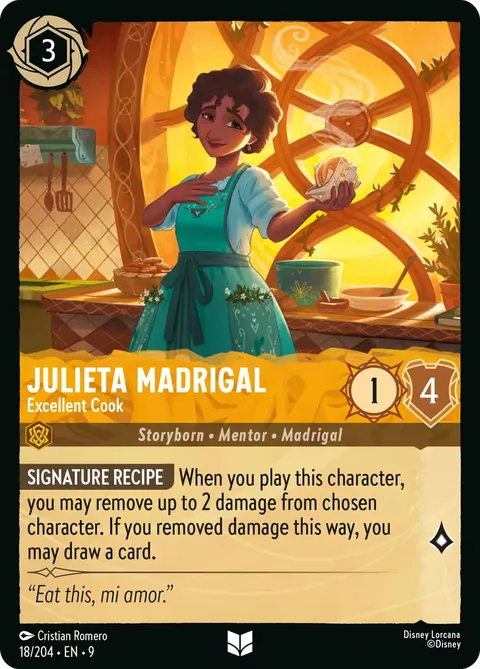 Julieta Madrigal — Excellent Cook