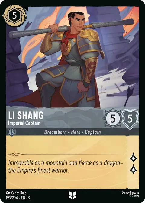 Li Shang — Imperial Captain
