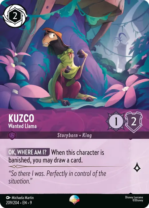 Kuzco — Wanted Llama
