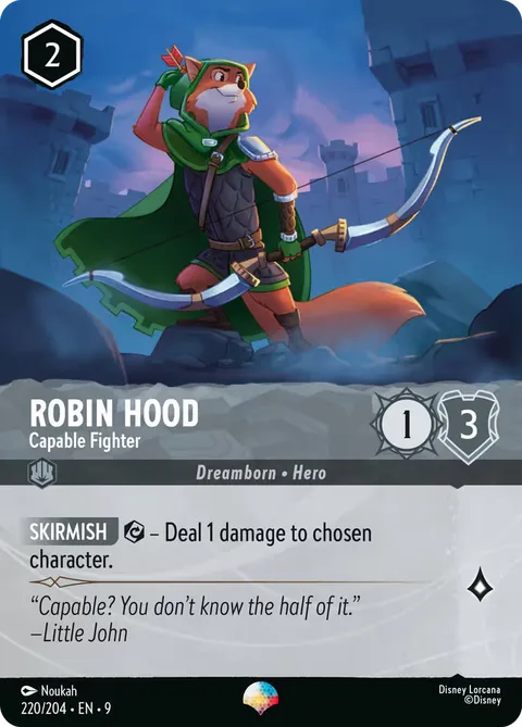 Robin Hood — Capable Fighter