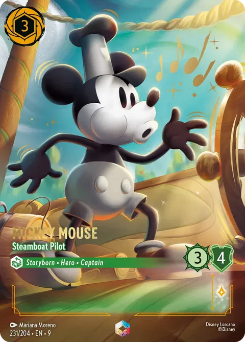 Mickey Mouse — Steamboat Pilot