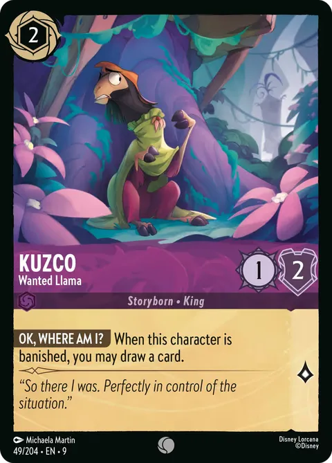 Kuzco — Wanted Llama