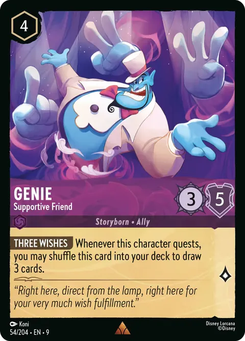 Genie — Supportive Friend