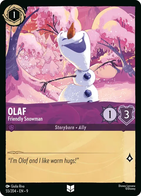 Olaf — Friendly Snowman