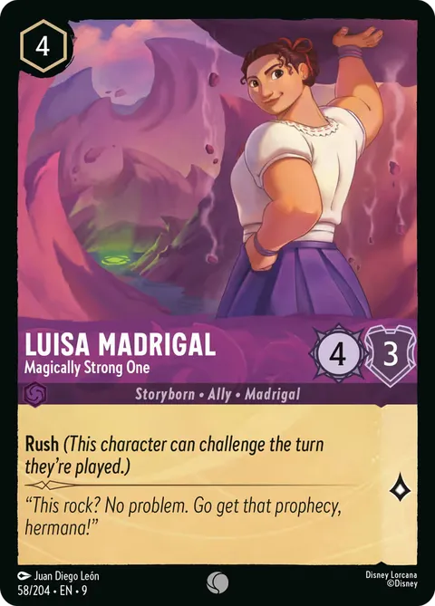 Luisa Madrigal — Magically Strong One