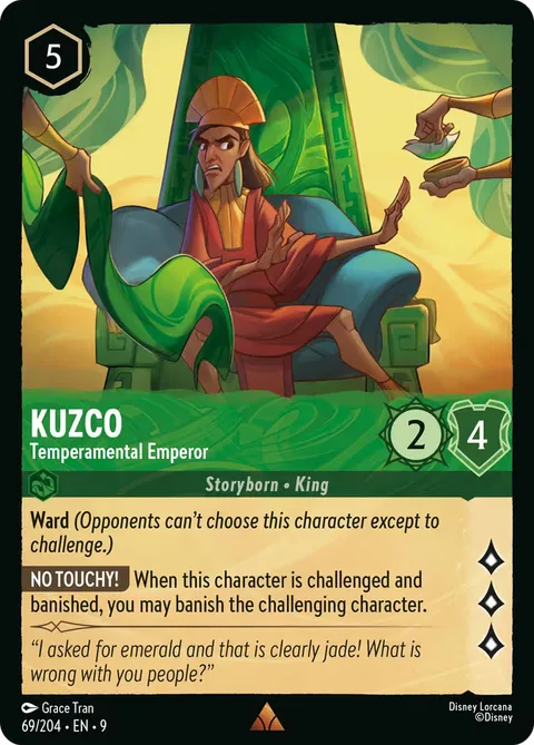 Kuzco — Temperamental Emperor