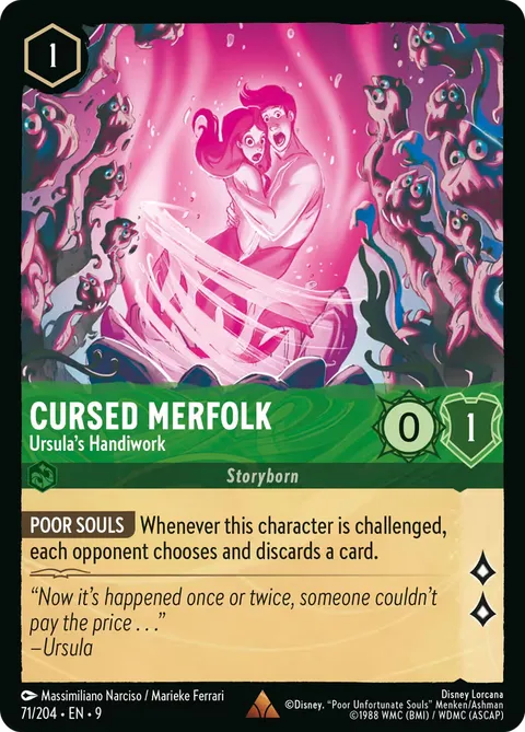 Cursed Merfolk — Ursula's Handiwork