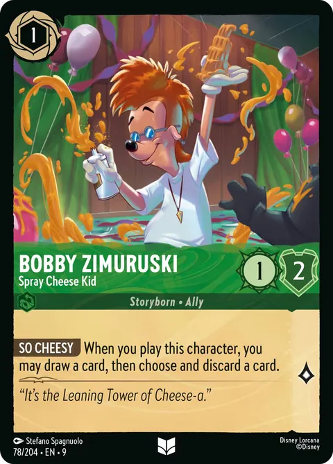 Bobby Zimuruski — Spray Cheese Kid