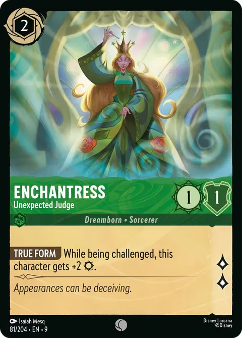 Enchantress — Unexpected Judge