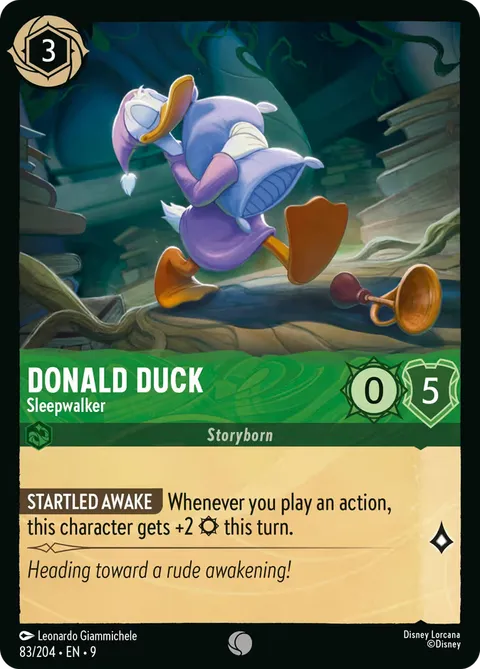 Donald Duck — Sleepwalker