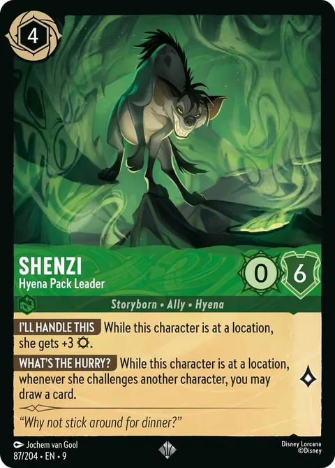 Shenzi — Hyena Pack Leader