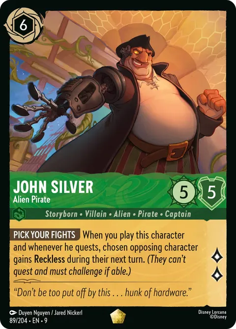 John Silver — Alien Pirate