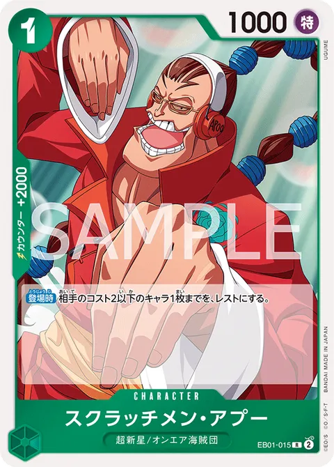 スクラッチメン・アプー