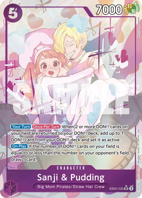 Sanji &amp; Pudding