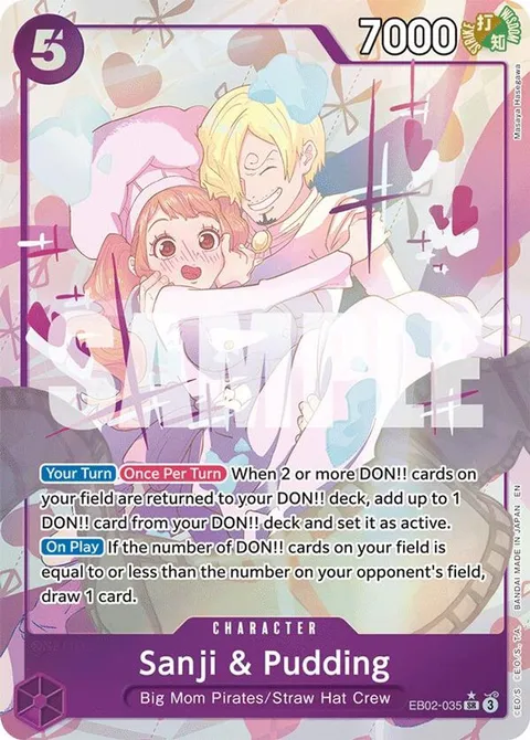 Sanji &amp; Pudding
