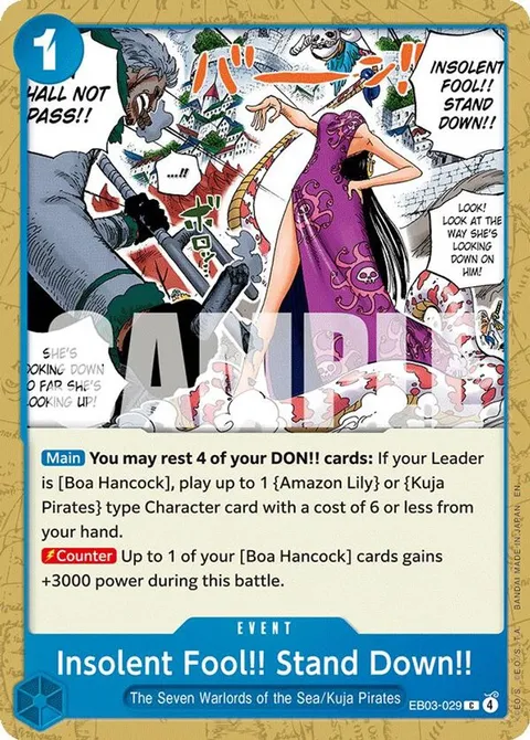 Insolent Fool!! Stand Down!!