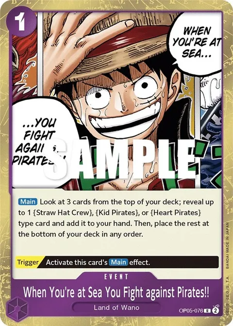 When You're at Sea You Fight against Pirates!!