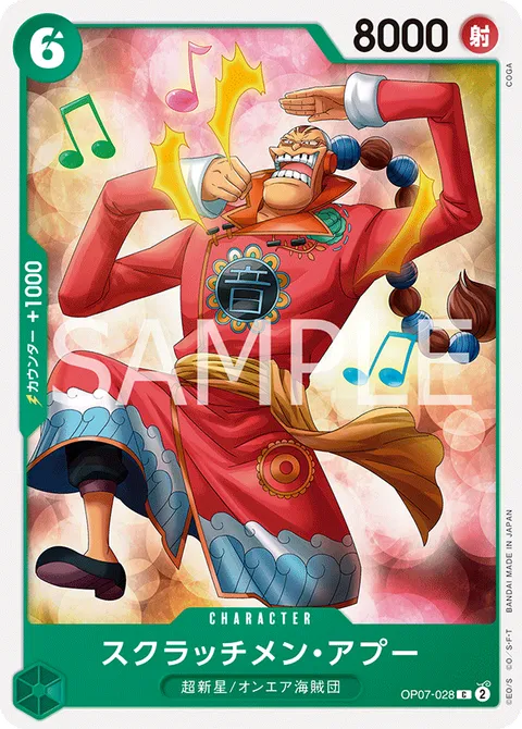 スクラッチメン・アプー