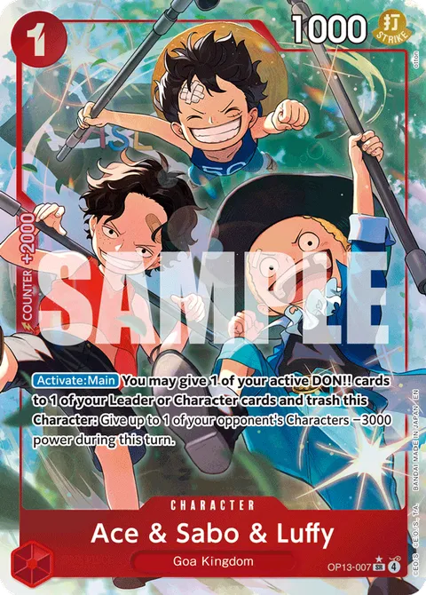 Ace &amp; Sabo &amp; Luffy