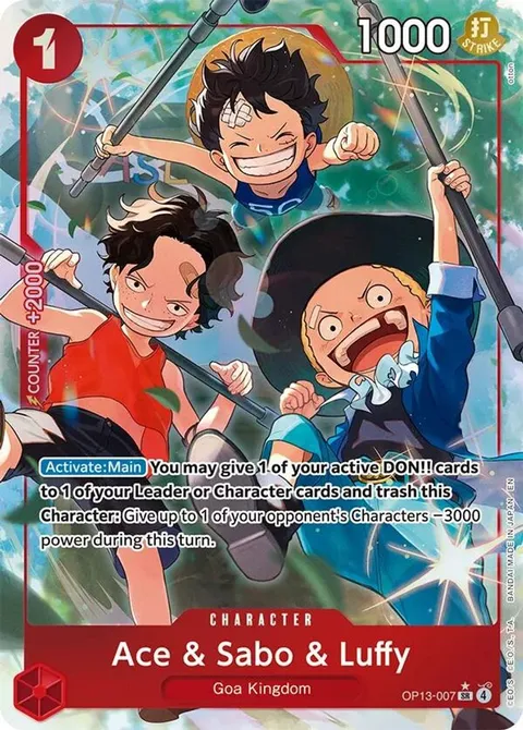 Ace &amp; Sabo &amp; Luffy