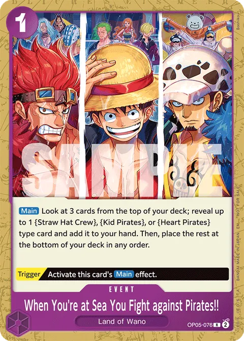 When You're at Sea You Fight against Pirates!!
