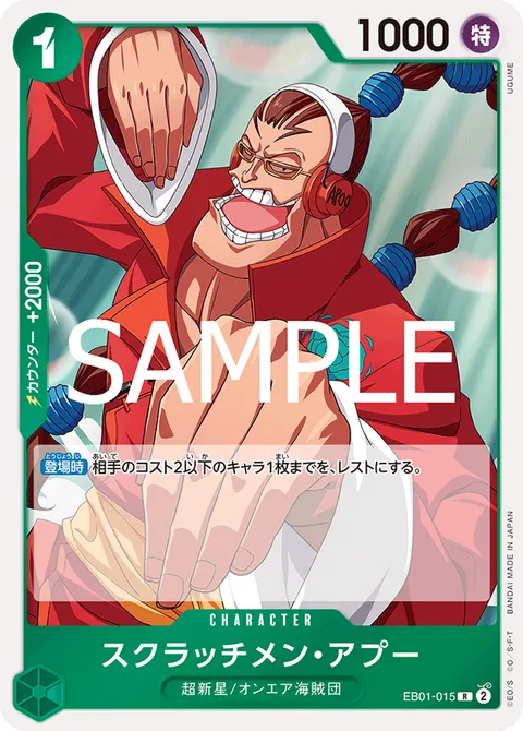 スクラッチメン・アプー