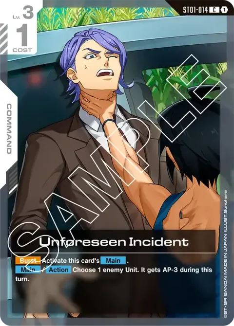 Unforeseen Incident