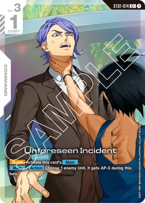 Unforeseen Incident