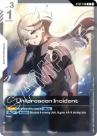 Unforeseen Incident