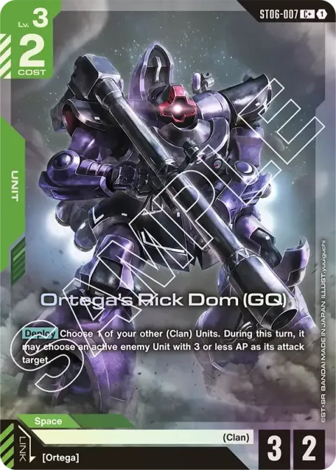 Ortega's Rick Dom (GQ)
