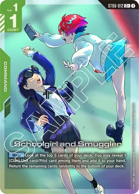 Schoolgirl and Smuggler