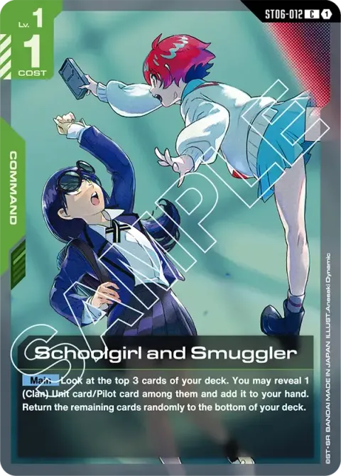 Schoolgirl and Smuggler