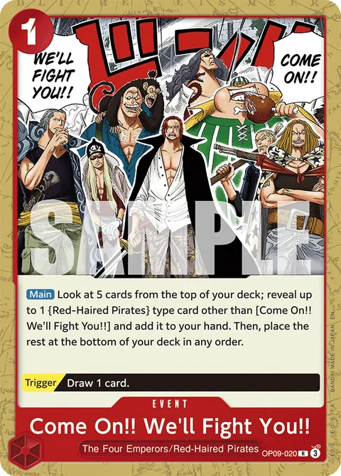 Come On!! We'll Fight You!!