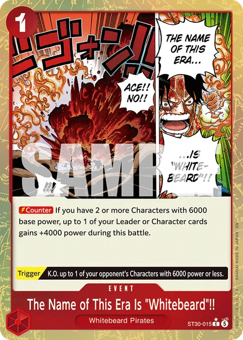 The Name of This Era Is "Whitebeard"!!