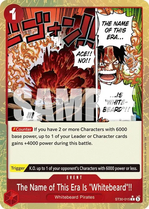 The Name of This Era Is "Whitebeard"!!