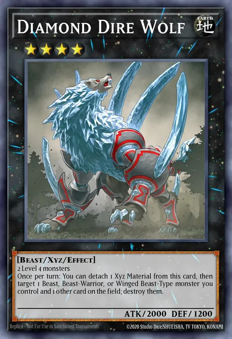 Diamond Dire Wolf