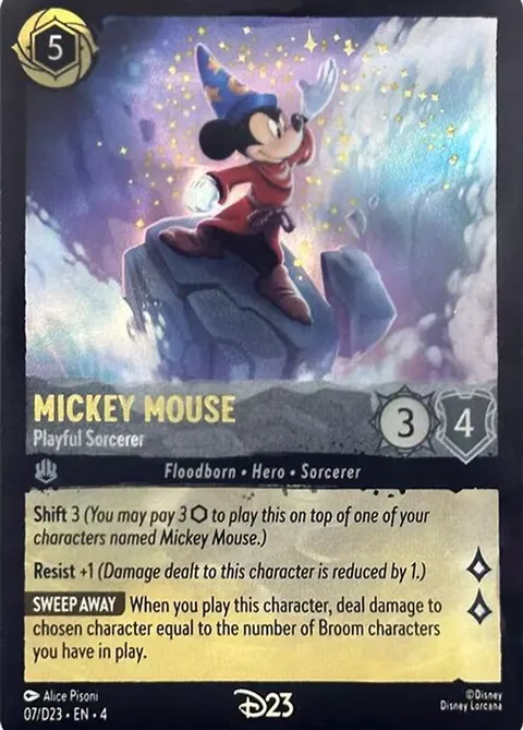 Mickey Mouse — Playful Sorcerer