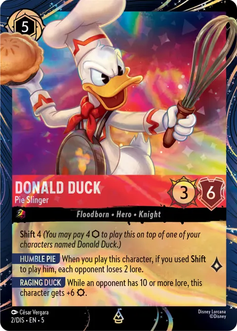Donald Duck — Pie Slinger