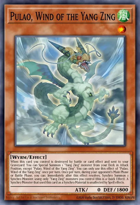 Pulao, Wind of the Yang Zing