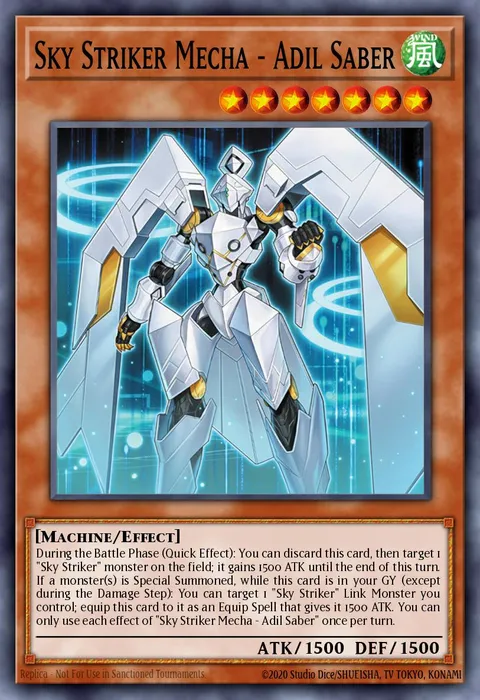 Sky Striker Mecha - Adil Saber