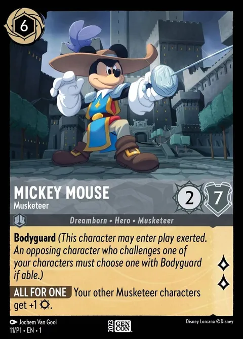 Mickey Mouse — Musketeer