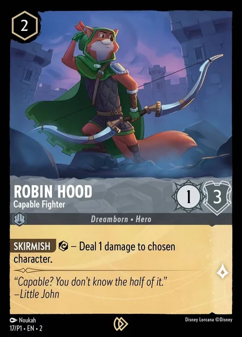 Robin Hood — Capable Fighter