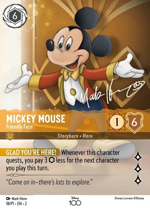 Mickey Mouse — Friendly Face